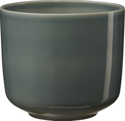 Bari Ceramic Pot High Gloss Green-Blue (W13 x H12cm)