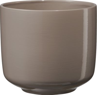 Bari Ceramic Pot Grey-Beige (W21 x H19cm)