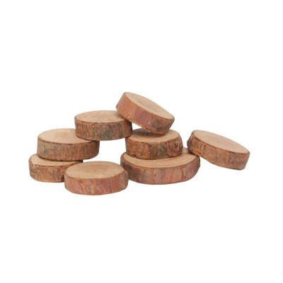 Round Wood Slices Small ( 200g/Net)