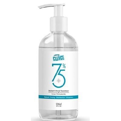 Clear Alcohol Hand Sanitizer (75%) - 236ml