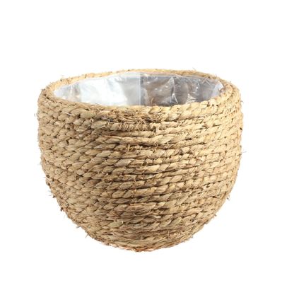 35cm Round Grass Basket - Natural