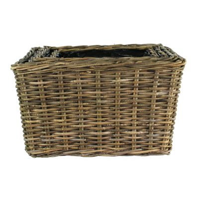 Brit Rectangular Basket Set of  4 