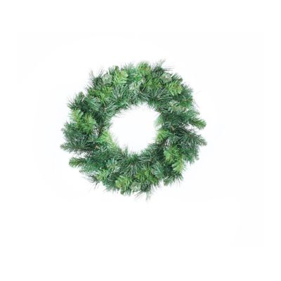 16" Deluxe Evergreen Single Wreath (80 Tips)