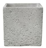 Latina Concrete Pot Cement Light Grey 16cm