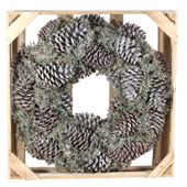 48cm Maritima Whitewash Wreath (1/4)
