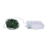 100 LED Lights on Green PVC Wire (Warm White) ( 24/96)