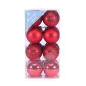 Red Shatterproof Baubles (5cm) (16 pieces)