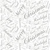 80cm Seasonal Greetings - Silver Film