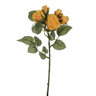 Rose x5 Spray Dark Yellow - 37cm