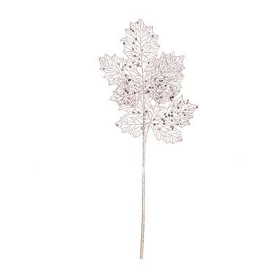 25" Maple Leaves Spray X 2-Rose Gold- 25 Inch