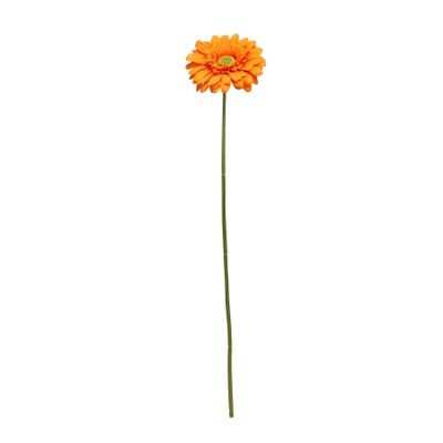 Single Gerbera Orange - 72cm