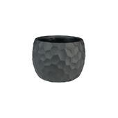Vogue Black Honeycomb Pot -D14.5cm x H11.5cm