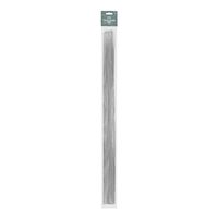 Silver Paper Covered Wire (0.9mm x 50cm)