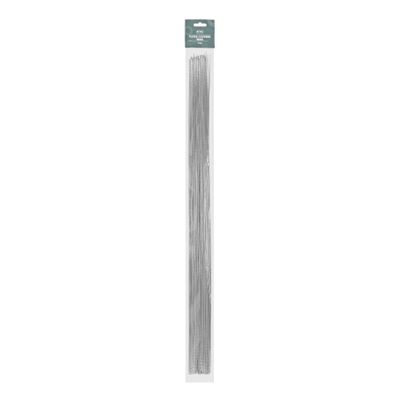Silver Paper Covered Wire (0.9mm x 50cm)