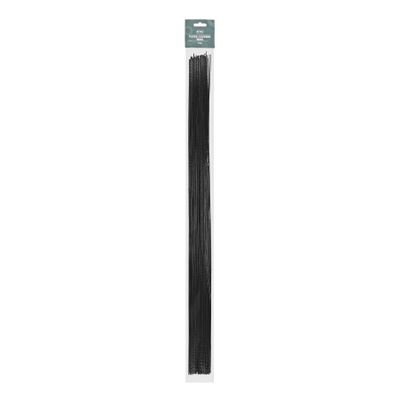 Black Paper Covered Wire (0.9mm x 50cm)