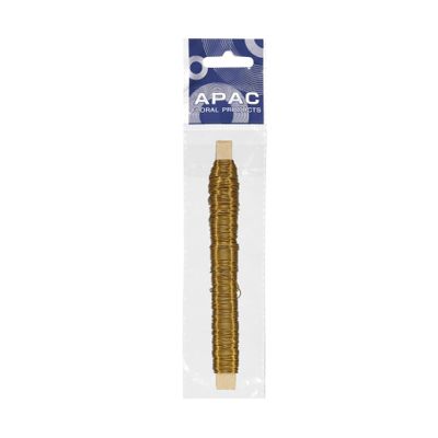 Gold Metallic Wire on wooden stick 50g