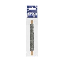 Silver Metallic Wire on wooden stick 50g