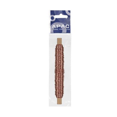 Copper  Metallic Wire on wooden stick 100g