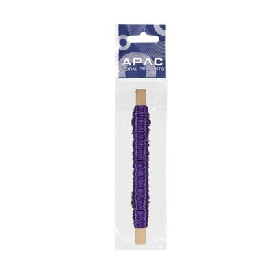 Purple Metallic Wire on woode stick 50g