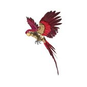 Pink Sequin and Feather  Macaw 55cm