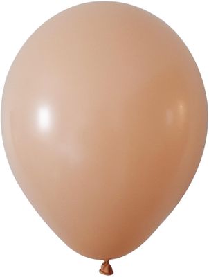 Beige Latex Balloon - 12 inch - Pk 100