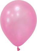 Pink Metallic Latex Balloon - 12 inch - Pk 100