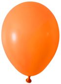 Orange Round Shape Latex Balloon - 5 inch - Pk 100