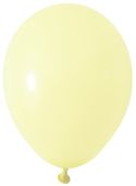 Vanilla Round Shape Latex Balloon - 5 inch - Pk 100