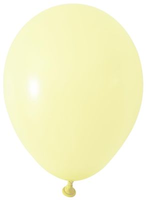 Vanilla Round Shape Latex Balloon - 5 inch - Pk 100