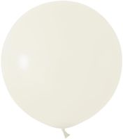 Clear Jumbo Latex Balloon - 24 inch - Pk 3