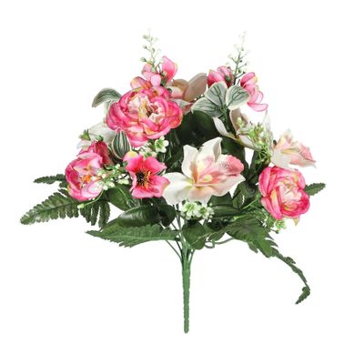 Pembroke Orchid Peony Mixed Posy  - Pink