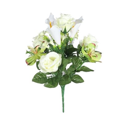 Pembroke Orchid Rose Mixed Posy - Cream