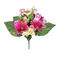 Pembroke Gerbera Orchid Mixed Bunch - Purple
