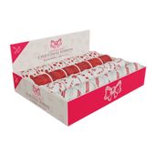 Display Box of 20 Ribbons 63mm x 2.7m assorted Candycane 