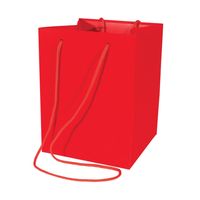 Red Velvet Hand Tie Bag (19x25cm)