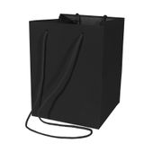 Black Velvet Hand Tie Bag (19x25cm)