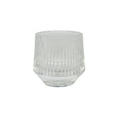 Rigel Ribbed Votive H8cm x Dia 8cm
