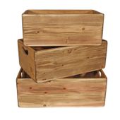 ER Union Flag  Crates Set of 3