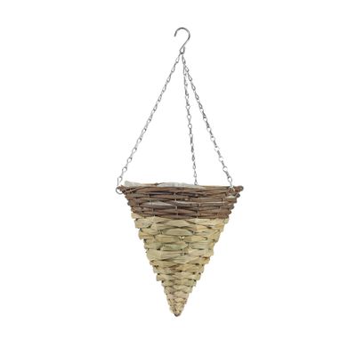 12" Round Cone Hawes Hanging Basket