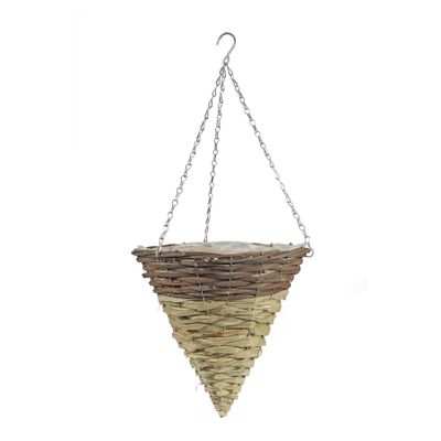 14" Round Cone Hawes Hanging Basket