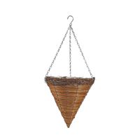 12" Round Cone Buckden Hanging Basket