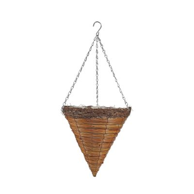 12" Round Cone Buckden Hanging Basket