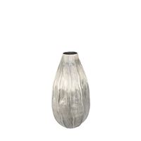 Eros Pod Vase - Antique Silver-Small H31 x Dia17cm