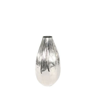 Eros Pod Vase - Silver -Small H31 x Dia17cm
