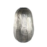 Eros Egg Vase - Antique Silver -Large H34 x Dia22cm