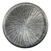 Eros Lily Plate - Antique Silver - Large  Dia 57cm