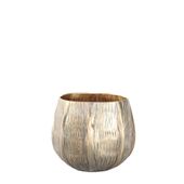 Eros Planter -Antique Gold -Small H9.5 x Dia11cm