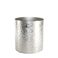 Apollo Cylinder - Silver - Medium H22 x Dia21cm