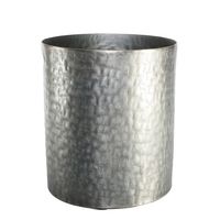 Apollo Cylinder - Antique Silver- Large - H28 x Dia25cm