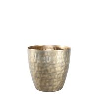 Apollo Tapered Planter - Antique Gold - Medium - H16.5 x Dia15cm